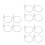 12Pièces PVC Durable Pour Essence Et Eau Auto 4