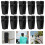 120Pcs Compact Plastic Clothes Clips with Nonslip Grip for Home Use 9