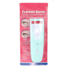Portable Mini Size Heated Eyelash Curler Rechargeable Battery Fast Heating With Replaceable Silicone Pads Safe Temperature Design For Natural Lashes