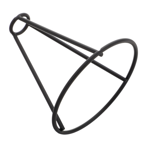 5Pcs Dual Ring Black Metal Avocado Seed Holder Rack for Experiment Use 2