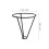 5Pcs Dual Ring Black Metal Avocado Seed Holder Rack for Experiment Use 11