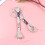 24Pcs Metallic Silver Embroidery Thread for Household DIY Sewing 8