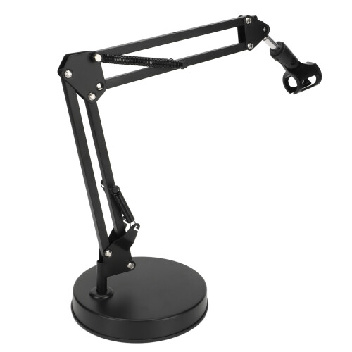 Stable Microphone Arm Stand for Live Streaming Angle-Free 360 Rotation