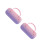 2Pcs Hard Shell Glasses Case Assorted Colors Portable Travel Organizer 5