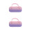 2Pcs Hard Shell Glasses Case Assorted Colors Portable Travel Organizer 6