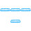 4Pcs Heat-Resistant Blue Silicone Baking Rack Non Stick Cooking Mat 3