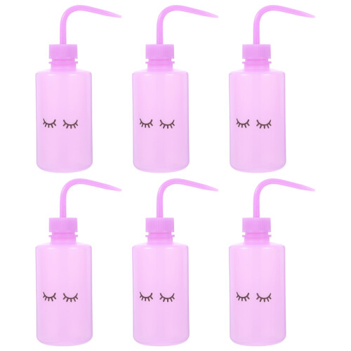 12Pcs Multi-Function Purple Pe Bottles for Eyelash and Plant Care 1