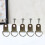 600Pcs Silver Small Stitch Hangers for Picture Frames Wall Mount Hooks 9