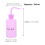 12Pcs Multi-Function Purple Pe Bottles for Eyelash and Plant Care 9