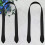 Raindrops Bag Strap Replacement Straps For Handbags Black 2pcs 4
