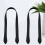 Raindrops Bag Strap Replacement Straps For Handbags Black 2pcs 7