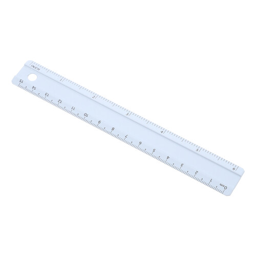 4Pcs Sky-Blue Aluminum Alloy Straight Ruler Multi-Use Measuring Tool 1