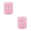 2Pcs Large Capacity Lash Holders Pink Plastic Vacuum Seal Storage Case 7