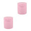 2Pcs Large Capacity Lash Holders Pink Plastic Vacuum Seal Storage Case 8