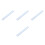 4Pcs Sky-Blue Aluminum Alloy Straight Ruler Multi-Use Measuring Tool 6