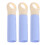 6Pcs Universal Fit Plastic Broom End Caps Sky-Blue with Hanging Hole 11
