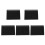 25Pcs Console Mixer Fader Cap Replacement Black Rubber Slider Knobs 2