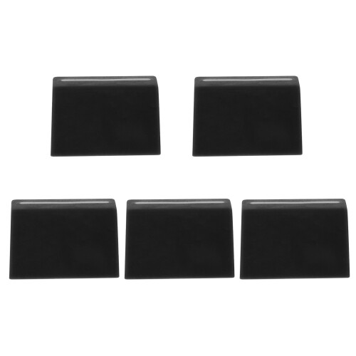 25Pcs Console Mixer Fader Cap Replacement Black Rubber Slider Knobs 1
