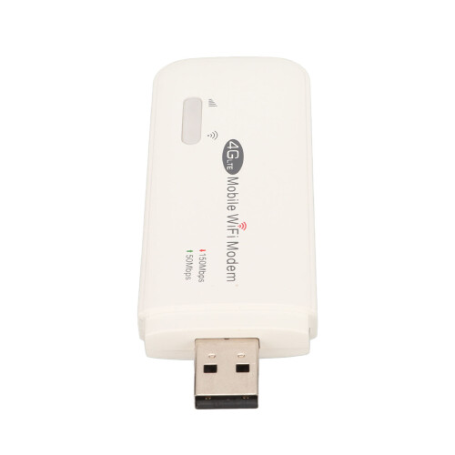 Plug and Play Modem, Portable WiFi Hotspot with USB Powered Capability, High Speed Stable Connection, Features LED Status Indicator, Compatible with 1