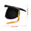 3Pcs Graduation Cap with Tassel Black Polyester Comfortable Fit 10