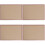 4Pcs A3 Metal Poster Frames Brown Display Frames for Wall and Tabletop 5
