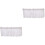 2Pcs White Lace Half Curtains Short Window Curtains for Kitchen Use 4
