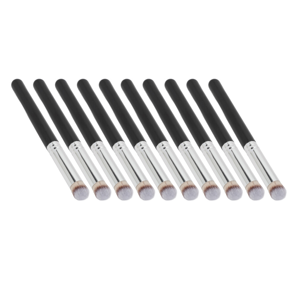 10Pcs Concealer Brush Soft Bristle Mini Applicator