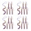 24Pcs Soft Polyester Graduation Tassel Charms for Cap Decor Assorted 3
