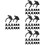 80Pcs Black Plastic Kitchen Kickboard Clips Snap Design 7