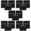 25Pcs Console Mixer Fader Cap Replacement Black Rubber Slider Knobs 9
