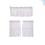 2Pcs White Lace Half Curtains Short Window Curtains for Kitchen Use 8