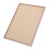 3Pcs Brown Metal Picture Frames A3 Poster Holder Wall Display Frames 3