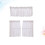 2Pcs White Lace Half Curtains Short Window Curtains for Kitchen Use 9