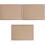 3Pcs Brown Metal Picture Frames A3 Poster Holder Wall Display Frames 4