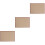 3Pcs Brown Metal Picture Frames A3 Poster Holder Wall Display Frames 6