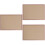3Pcs Brown Metal Picture Frames A3 Poster Holder Wall Display Frames 7