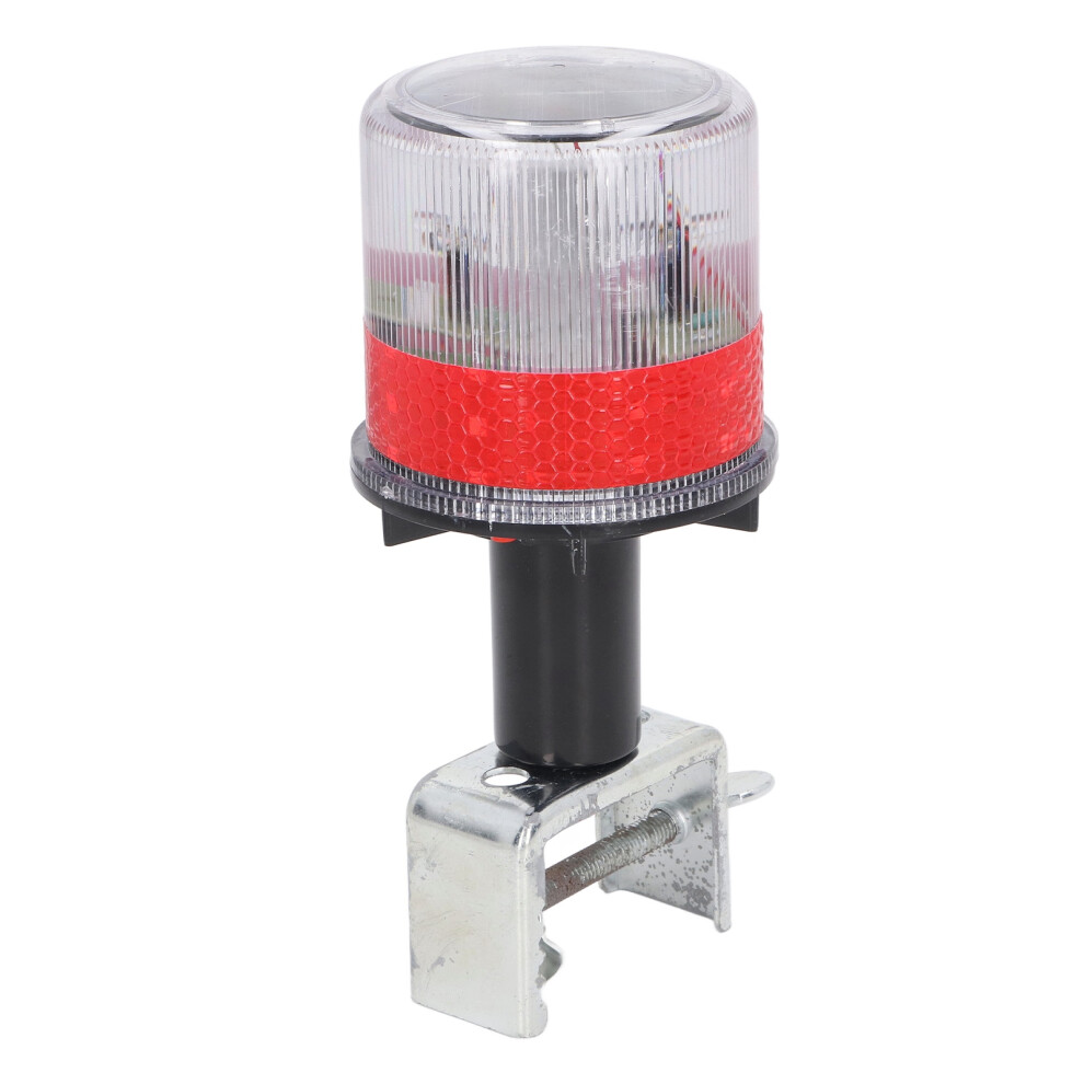 Solar Led Strobe Beacon Waterproof Warning With Iron Bracket, 0.3W Light 8411387441829
