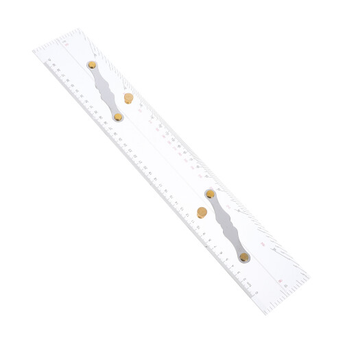 5Pcs Transparent Parallel Ruler Marine Chart Plotting and Drawing Tool 1