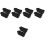 10Pcs Black Silicone Grease Cup Liners Reusable for Clean Kitchen Use 5