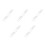 5Pcs Transparent Parallel Ruler Marine Chart Plotting and Drawing Tool 8