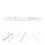 5Pcs Transparent Parallel Ruler Marine Chart Plotting and Drawing Tool 9