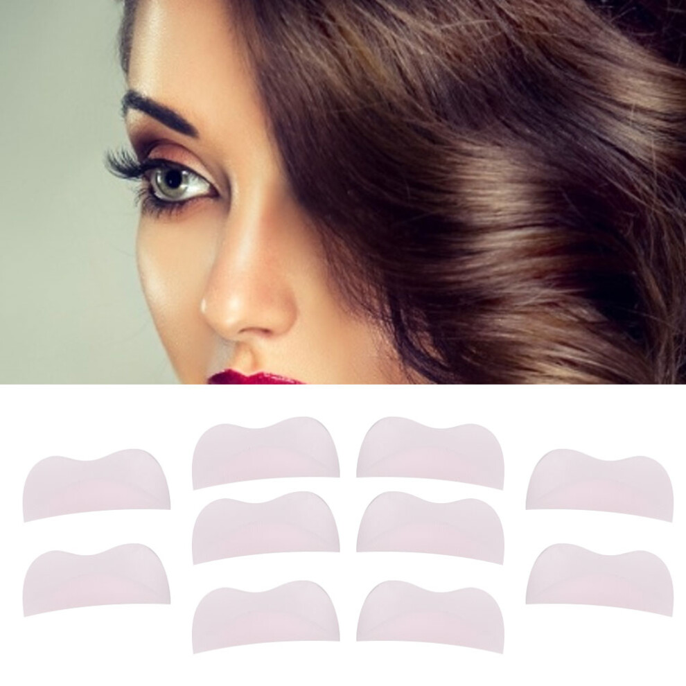 Eyelash Perming Pad Kit 10 Pairs Curler Shield Applicator Tool for Eyelashes