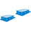 2Pcs Blue Pe Pool Covers Pool Floor Pads Waterproof Dustproof Cushions 4