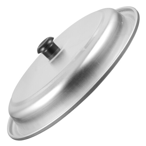 4Pcs Aluminum Pot Lid Replacement Silver Universal Pan Covers 1