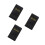 3Pcs Multifunctional Black PU Check Presenters for Restaurant and Bar 7