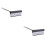 2pcs Telescoping Squeegee Cleaner Window Wiper 6
