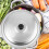 4Pcs Aluminum Pot Lid Replacement Silver Universal Pan Covers 9