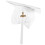 5Pcs Graduation Caps White Polyester Tassel Cap for 2024 Ceremony 3