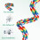 2Pcs Parrot Rope Perch Climbing and Chewing Bird Toy 5