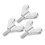 6Pcs Stainless Bolt Kit for Home Use Durable Silver Screws 3